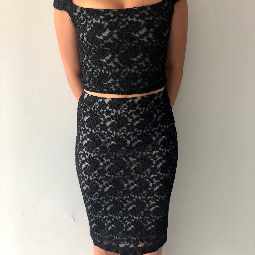 2 piece lace set